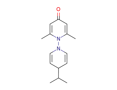 Molecular Structure of 76160-95-7 (4'-Isopropyl-2,6-dimethyl-4'H-[1,1']bipyridinyl-4-one)