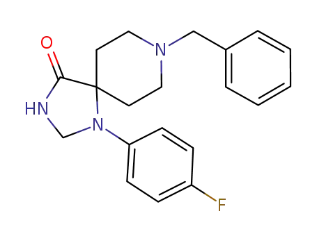 8-benzyl-1-(4-fluorophenyl)-1,3,8-triazaspiro[4,5]decan-4-one