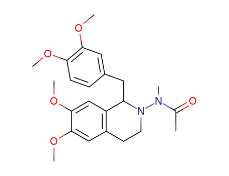 1-(3',4'-dimethoxybenzyl)-6,7-dimethoxy-2-(N-methylacetamido)-1,2,3,4-tetrahydroisoquinoline