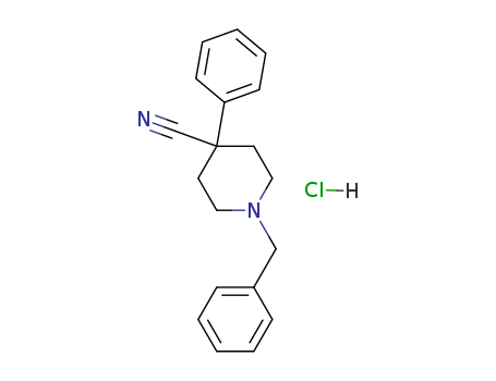 1-Benzyl-4-cyano-4-phenylpiperidine HCl 71258-18-9