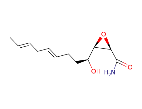 (2R,3R,4S)-2,3-epoxy-4-hydroxy-7,10-(E,E)-dodecadienamide