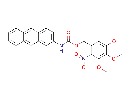 Anthracen-2-yl-carbamic acid 3,4,5-trimethoxy-2-nitro-benzyl ester