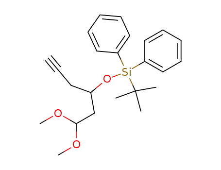 1,1-dimethoxy-3-(tert-diphenylsiloxy)-5-hexyne
