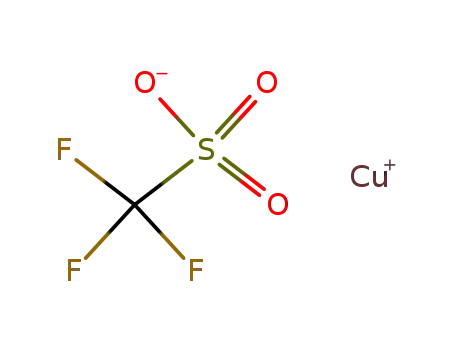 Molecular Structure of 42152-44-3 ((Trifluoromethylsulfonyloxy) copper(I))