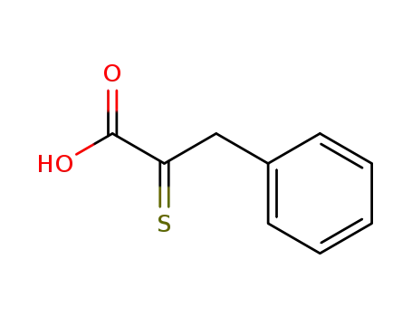 Molecular Structure of 5416-07-9 (3-phenyl-2-thioxopropanoic acid)