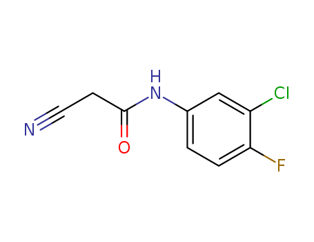 N-(3-CHLORO-4-FLUORO-PHENYL)-2-CYANO-ACETAMIDE