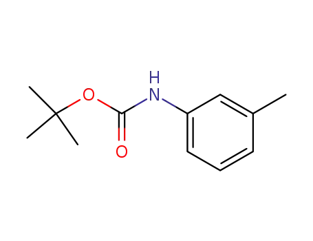 Molecular Structure of 18437-67-7 (tert-butyl m-tolylcarbamate)