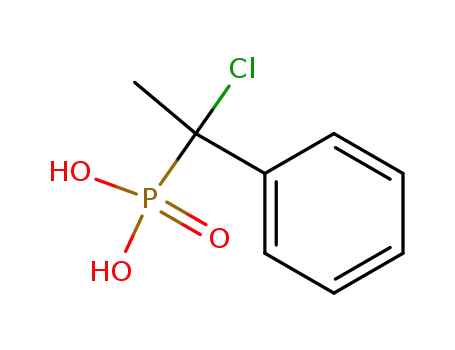 Phosphonic acid, (1-chloro-1-phenylethyl)-