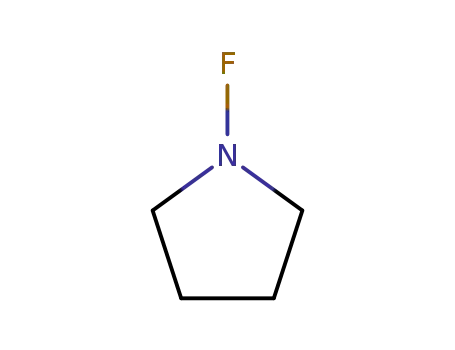 Molecular Structure of 125227-85-2 (1-fluoropyrrolidine)