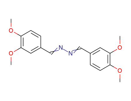 1-(3,4-dimethoxyphenyl)-N-[(3,4-dimethoxyphenyl)methylideneamino]methanimine cas  17745-86-7