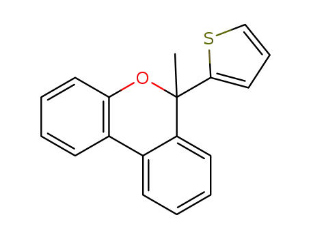 Molecular Structure of 1569315-63-4 (6-methyl-6-thien-2-yl-6H-benzo[c]chromene)