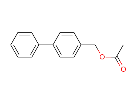 Molecular Structure of 62037-98-3 ([1,1’-biphenyl]-4-ylmethyl acetate)