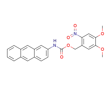 Anthracen-2-yl-carbamic acid 4,5-dimethoxy-2-nitro-benzyl ester