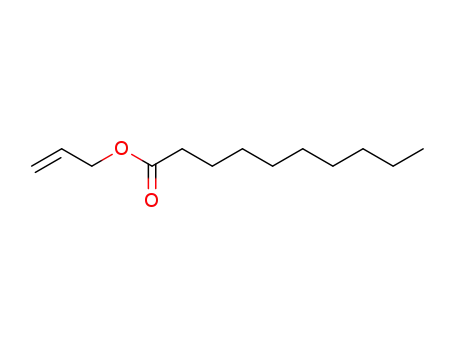 Molecular Structure of 57856-81-2 (ALLYL DECANOATE)