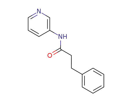 Molecular Structure of 119520-49-9 (3-phenyl-N-(3-pyridinyl)propanamide)
