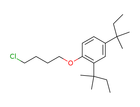 Benzene,1-(4-chlorobutoxy)-2,4-bis(1,1-dimethylpropyl)-
