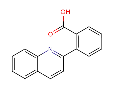 Molecular Structure of 170954-08-2 (Benzoic acid, 2-(2-quinolinyl)-)