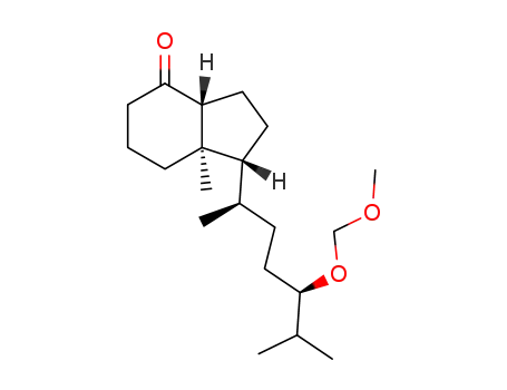 Molecular Structure of 188949-00-0 (De-A,B-(24R)-24-[(methoxymethyl)oxy]-cholestan-8-one)
