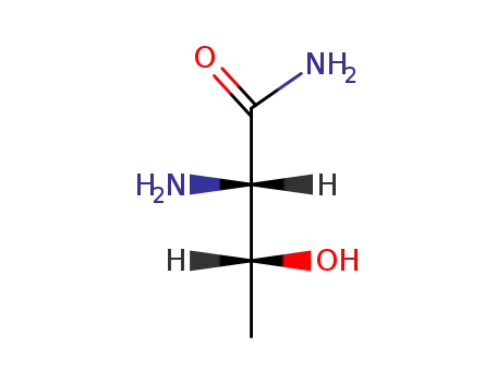 Molecular Structure of 49705-99-9 ([R-(R*,S*)]-2-amino-3-hydroxybutyramide)