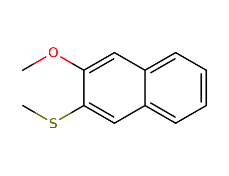 2-methoxy-3-(methylthio)-
naphthalen