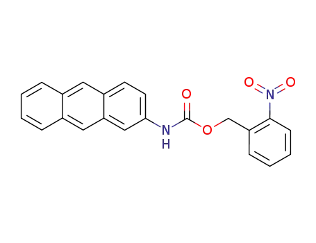 Anthracen-2-yl-carbamic acid 2-nitro-benzyl ester