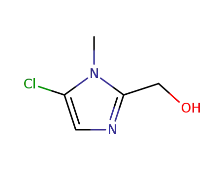 Molecular Structure of 334893-99-1 ((5-chloro-1-methyl-1H-imidazol-2-yl)methanol)