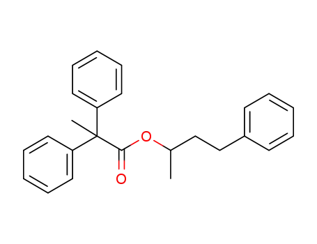 Molecular Structure of 1160842-93-2 (4-phenylbutan-2-yl 2,2-diphenylpropanoate)