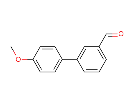 Molecular Structure of 118350-17-7 (3-(4-METHOXYPHENYL)BENZALDEHYDE)