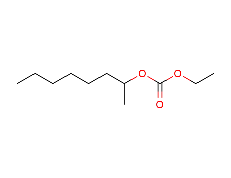 Molecular Structure of 94149-27-6 (Carbonic acid, ethyl 1-methylheptyl ester)