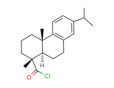 Molecular Structure of 22478-66-6 (dehydroabietic acid chloride)