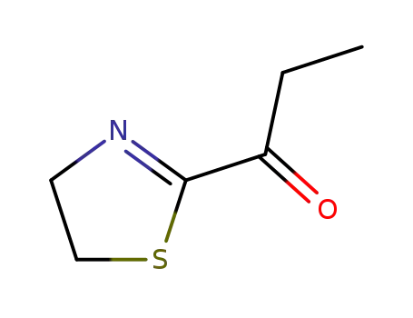 Molecular Structure of 29926-42-9 (2-PROPIONYL-2-THIAZOLINE)