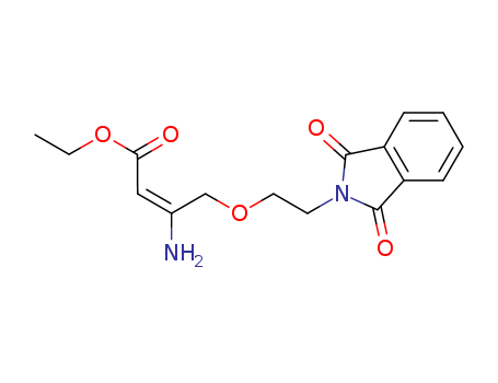 Ethyl 3-amino-4-(2-phthalimidoethoxy)crotonate