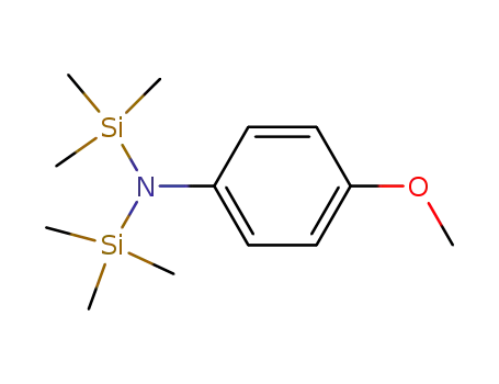 Silanamine, N-(4-methoxyphenyl)-1,1,1-trimethyl-N-(trimethylsilyl)-