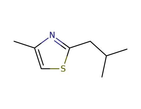 2-Isobutyl-4-methylthiazole 61323-24-8