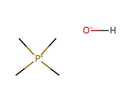 Molecular Structure of 14814-27-8 (tetramethylphosphonium hydroxide)