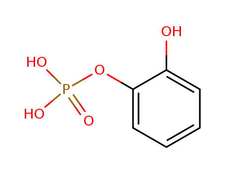 Molecular Structure of 4918-98-3 (2-hydroxyphenyl dihydrogen phosphate)