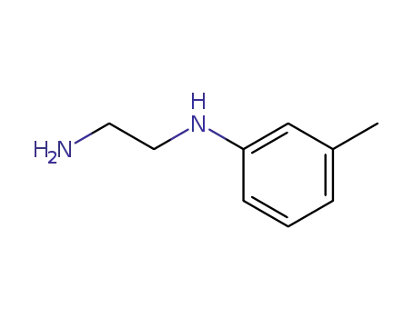 Molecular Structure of 14088-79-0 (N-(2-aminoethyl)-3-methylaniline)