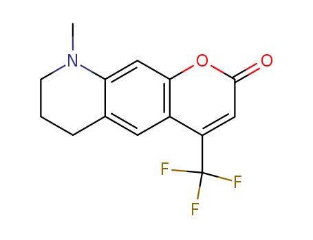 2H-Pyrano[3,2-g]quinolin-2-one,6,7,8,9-tetrahydro-9-methyl-4-(trifluoromethyl)-