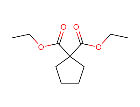 Molecular Structure of 4167-77-5 (diethyl 1,1-cyclopentanedicarboxylate)