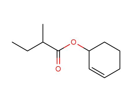 Butanoic acid,2-methyl-, 2-cyclohexen-1-yl ester