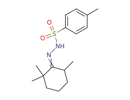 Molecular Structure of 41780-73-8 (2,2,6-trimethylcyclohexanone tosylhydrazone)