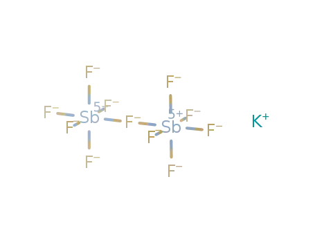 Molecular Structure of 771495-80-8 (K<sup>(1+)</sup>*Sb<sub>2</sub>F<sub>11</sub><sup>(1-)</sup> = KSb<sub>2</sub>F<sub>11</sub>)