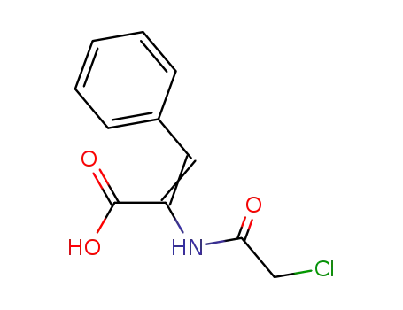 2-Propenoic acid, 2-[(chloroacetyl)amino]-3-phenyl-