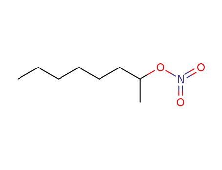 Molecular Structure of 7214-64-4 (2-Octanol, nitrate)