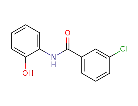 Molecular Structure of 78154-49-1 (o-<N-(m-chlorobenzoyl)amino>phenol)