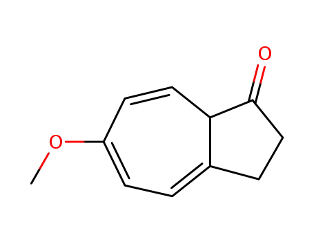 Molecular Structure of 90266-06-1 (6-Methoxy-3,8a-dihydroazulen-1(2H)-one)