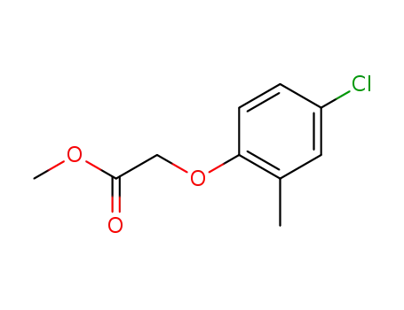 Molecular Structure of 2436-73-9 ((4-CHLORO-2-METHYLPHENOXY)ACETIC ACID METHYL ESTER)