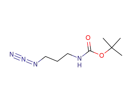 Molecular Structure of 129392-84-3 (tert-butyl N-(3-azidopropyl)carbamate)