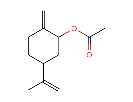 Molecular Structure of 71660-03-2 (CISANDTRANS-PARA-1(7)8-MENTHADIEN-2-YLACETATE)