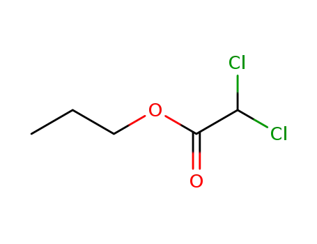 Molecular Structure of 37587-81-8 (propyl dichloroacetate)